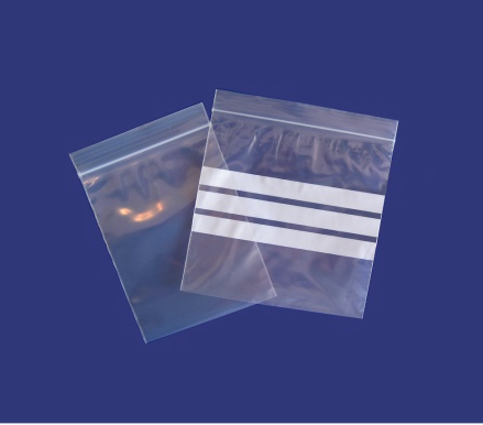 Resealable Bags, Polythene (With Label)